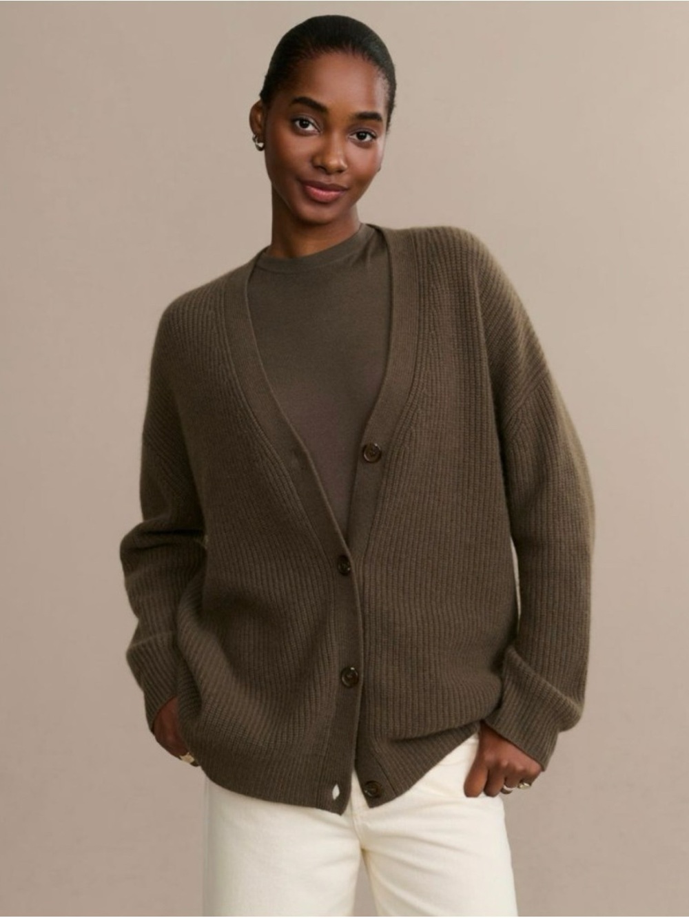JENNI KAYNE Cashmere Cocoon Cardigan | Size S | NWOT | $475 Retail
